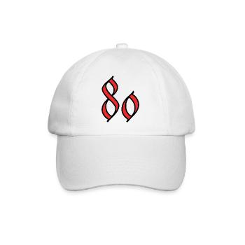 80 - Casquette classique - blanc/blanc - Devant