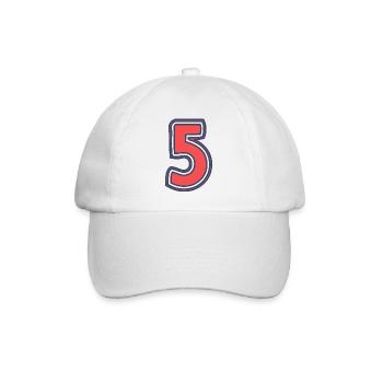 5. 5 YEARS. 5th ANNIVERSARY. 5 YEAR ANNIVERSARY - Baseball Cap - white/white - Front