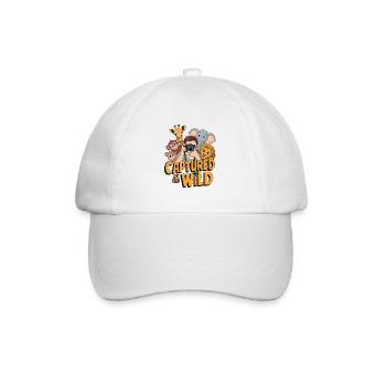 Captured By The Wild - Baseball Cap - white/white - Front