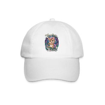 Mettez-vous à l’écoute de la nature ! - Casquette classique - blanc/blanc - Devant