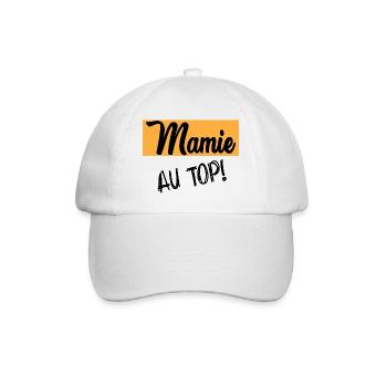 granny - Baseball Cap - white/white - Front