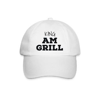 King au grill - Casquette classique - blanc/blanc - Devant
