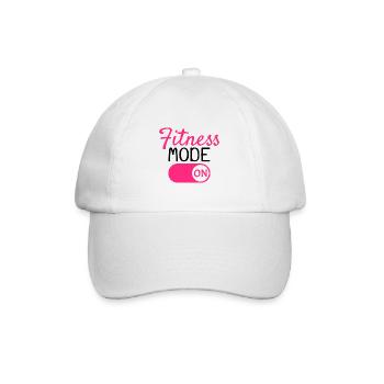 Mode fitness activé - Casquette classique - blanc/blanc - Devant