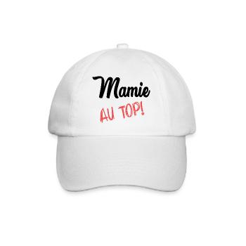 OMA. MUTTERTAG. ALLES GUTE ZUM OMA-TAG - Baseballkappe - Weiß/Weiß - Vorne