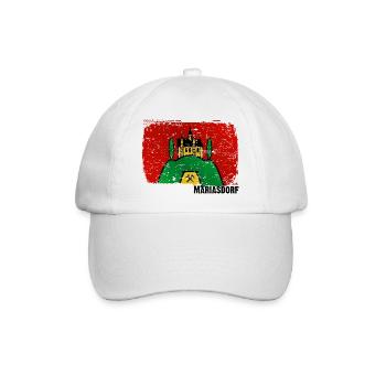 the market town of Mariasdorf in southern Burgenland - Baseball Cap - white/white - Front