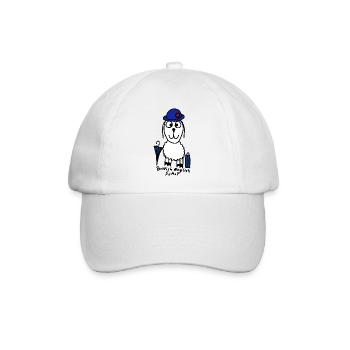 British English ScHoF - Baseballkappe - Weiß/Weiß - Vorne