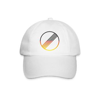 UNBEGRENZT DEUTSCHLAND by Unbegrenzt Apparel - Baseballkappe - Weiß/Weiß - Vorne