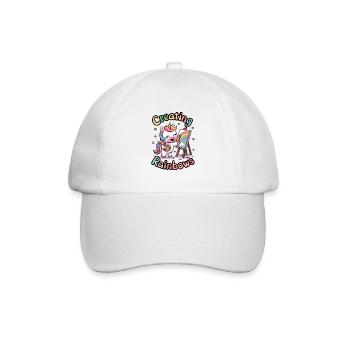 Creating Rainbows - Baseball Cap - white/white - Front