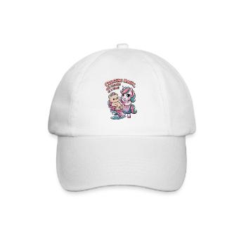 Creating Magic, One Haircut At A Time! - Baseball Cap - white/white - Front