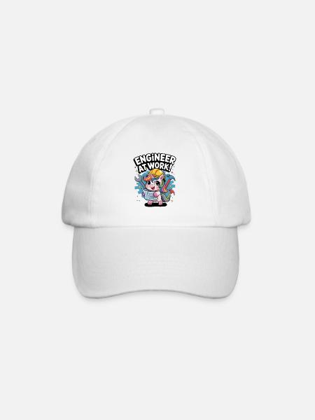 Ingénieur au travail ! - Casquette classique - blanc/blanc