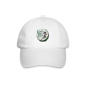 Fueled By Plants Not Excuses - Baseball Cap - white/white - Front