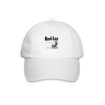 Reel-lax - Baseball Cap - white/white - Front