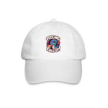 Se sentir enflammé - Casquette classique - blanc/blanc - Devant