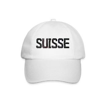 SUISSE. PAYS - Casquette classique - blanc/blanc - Devant