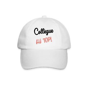 COLLEAGUE. START. EMPLOYMENT. HUMOR. MANAGER. CHIEF - Baseball Cap - white/white - Front