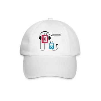 POD 3 - Baseballkappe - Weiß/Weiß - Vorne