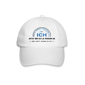 unentbehrlich Chef ich - Baseballkappe - Weiß/Weiß - Vorne