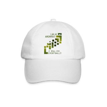 Architect - Baseballkappe - Weiß/Weiß - Vorne