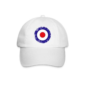 Mod-Ziel - Baseballkappe - Weiß/Weiß - Vorne
