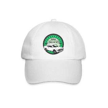 Italienische Sport Coupè - Baseballkappe - Weiß/Weiß - Vorne