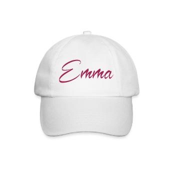 Emma - Baseballkappe - Weiß/Weiß - Vorne
