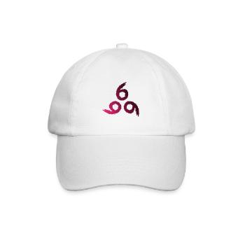 666 - Baseballkappe - Weiß/Weiß - Vorne