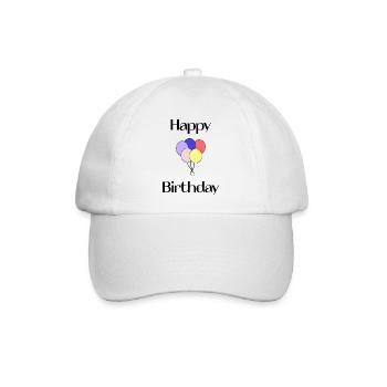 100. 100 JAHRE. 100-JÄHRIGES JUBILÄUM. 100. GEBURTSTAG - Baseballkappe - Weiß/Weiß - Vorne