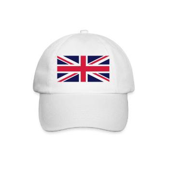 UNION JACK - Baseballkappe - Weiß/Weiß - Vorne