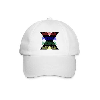 MDMA XTC Extasy - Baseballkappe - Weiß/Weiß - Vorne