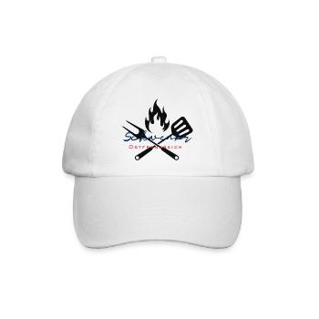 Schwenker aus Ostfrankreich - Baseballkappe - Weiß/Weiß - Vorne