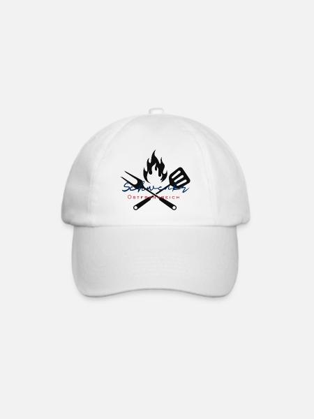 Schwenker aus Ostfrankreich - Baseballkappe - Weiß/Weiß
