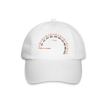 Meter - Baseballkappe - Weiß/Weiß - Vorne