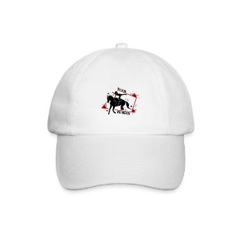 Voltigieren Kunstreiten Kunstreiterin Reitverein - Baseballkappe - Weiß/Weiß - Vorne