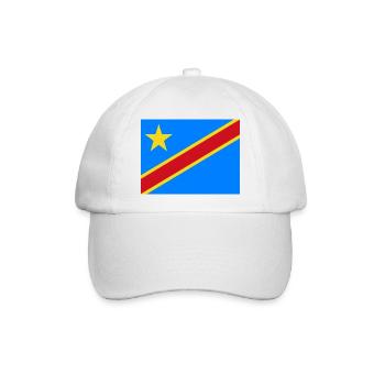 Kongo - Baseballkappe - Weiß/Weiß - Vorne