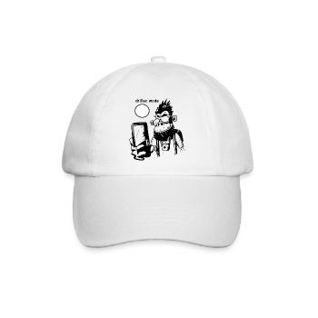 Chillax-Modus - Baseballkappe - Weiß/Weiß - Vorne