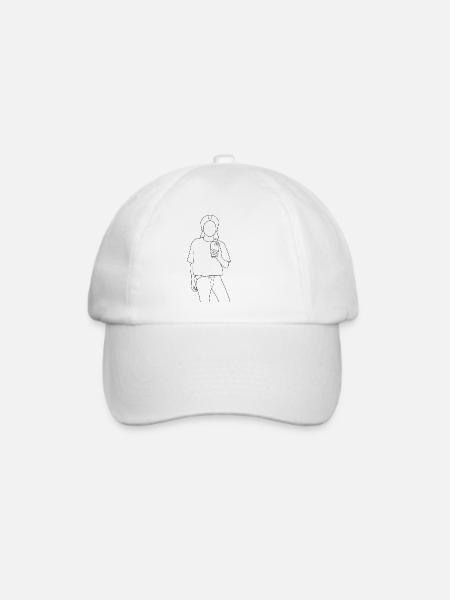 Keep cool - Baseballkappe - Weiß/Weiß