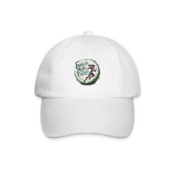 Angetrieben von Pflanzen, nicht von Ausreden - Baseballkappe - Weiß/Weiß - Vorne