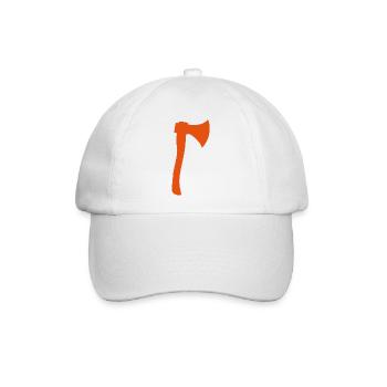 Pirat Klassenzeichen - Baseballkappe - Weiß/Weiß - Vorne