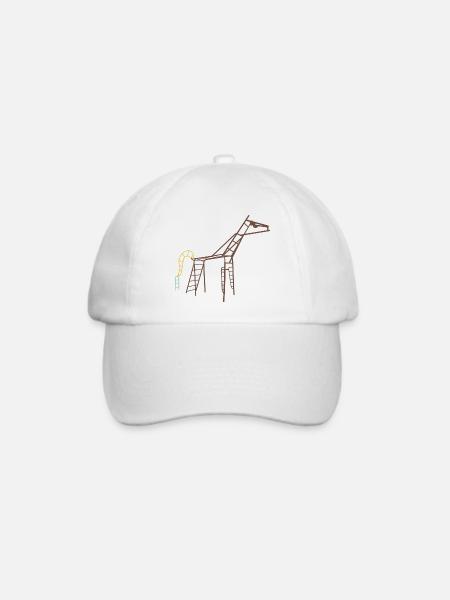 Gdansker Pferd - Baseballkappe - Weiß/Weiß
