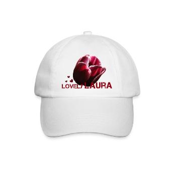 Laura - Baseballkappe - Weiß/Weiß - Vorne