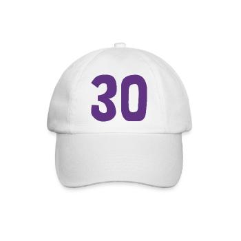 ALLES GUTE ZUM GEBURTSTAG. ALLES GUTE ZUM GEBURTSTAG. JAHRESTAG. - Baseballkappe - Weiß/Weiß - Vorne