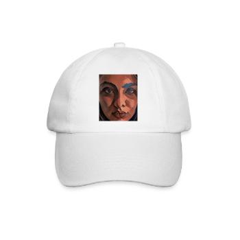 Pastellmädchen ART - Baseballkappe - Weiß/Weiß - Vorne