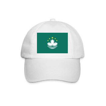 Sonderverwaltungsregion Macao - Baseballkappe - Weiß/Weiß - Vorne