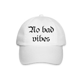 Streetwear - Baseballkappe - Weiß/Weiß - Vorne