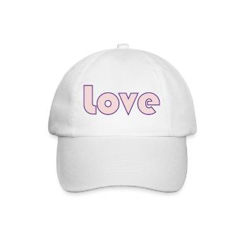 PAAR. ICH HABE GERADE GEHEIRATET. Junggesellinnenabschied. HEILIGER VALENTINSTAG. MARIES - Baseballkappe - Weiß/Weiß - Vorne