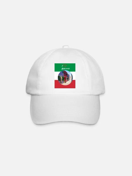 I Love Burano - Baseballkappe -