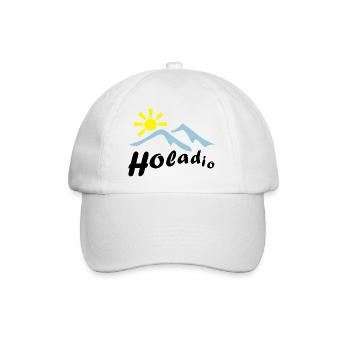 holadio - Baseballkappe - Weiß/Weiß - Vorne