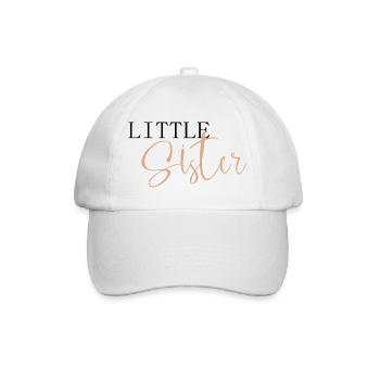 Little Sister - Baseballkappe - Weiß/Weiß - Vorne