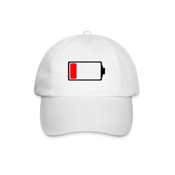 battery - Baseballkappe - Weiß/Weiß - Vorne
