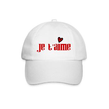 PAAR. GERADE VERHEIRATET. Junggesellinnenabschied. VALENTINSTAG. MARIES - Baseballkappe - Weiß/Weiß - Vorne